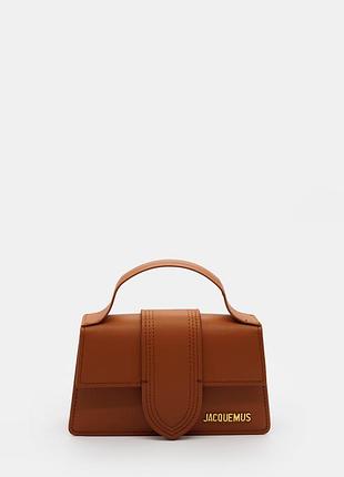 Jacquemus le bambino bag in brown leather
