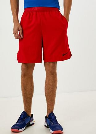 Шорты для бега nike pro flex vnt max short nfs red