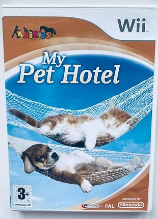 My pet hotel, б/у, английская версия - диск для nintendo wii