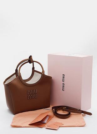 Miumiu ivy leather bag 2