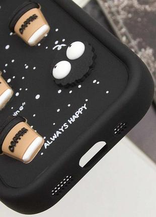 Чехол tpu toys case with ears для apple iphone 14 pro (6.1") black