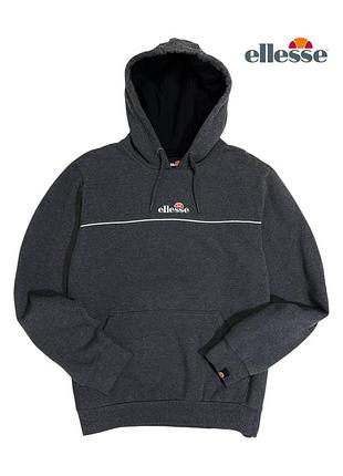 Оригинальное мужское худи ellesse размер xl l серое мужская кофта с капюшоном елис элис свободное батник мужской толстовка свободная котновое а1 2