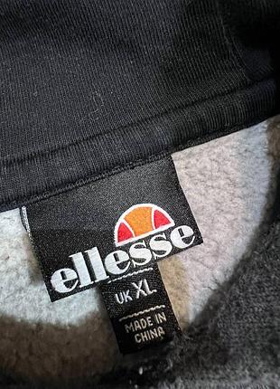 Оригинальное мужское худи ellesse размер xl l серое мужская кофта с капюшоном елис элис свободное батник мужской толстовка свободная котновое а1 4