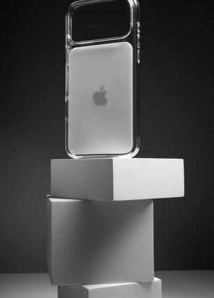 Чохол clear case (aaa) with magsafe and animation для apple iphone 17 pro (6.3") white
