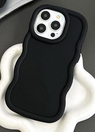 Чохол tpu ripple для apple iphone 14 pro (6.1") black