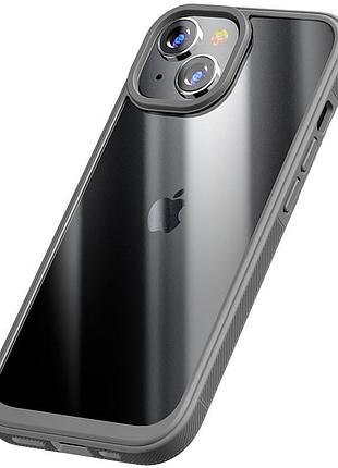 Чехол tpu+pc pulse для apple iphone 15 plus (6.7") grey 3