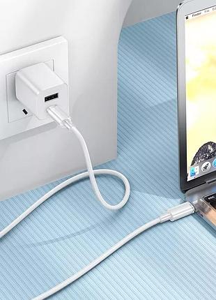 Дата кабель borofone bx112 lemon type-c to type-c 60w (1m) white 5