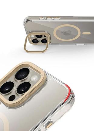 Чехол tpu space case apex with magsafe для apple iphone 13 pro max / 14 pro max (6.7") gold