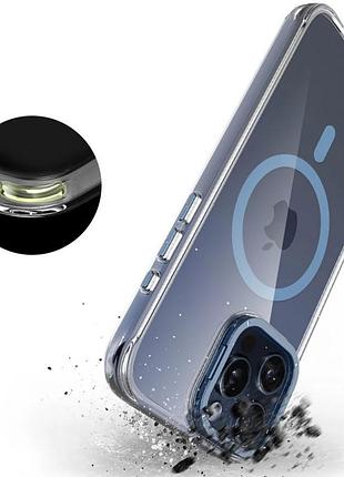 Чохол tpu space case apex with magsafe для apple iphone 13 pro max / 14 pro max (6.7") navy blue 8