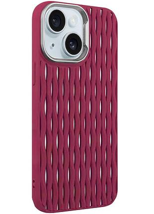 Чохол tpu ribbio для apple iphone 15 (6.1") red