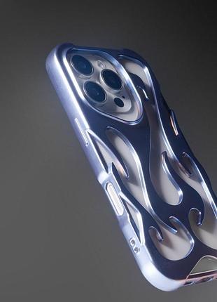 Чехол tpu winfire для apple iphone 15 (6.1") blue