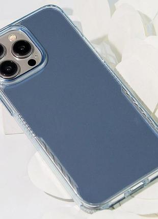 Чехол tpu+pc multi-color для apple iphone 14 pro max (6.7") blue