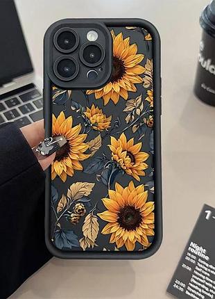 Tpu чохол prestige для apple iphone 15 pro (6.1") sunflower