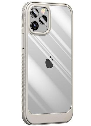 Чехол tpu+pc pulse для apple iphone 13 pro (6.1") white 2