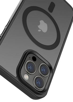 Чехол ummi colorful with magsafe для apple iphone 14 pro max (6.7") черный / black