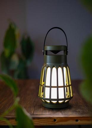Bluetooth колонка hoco bs61 wild fun outdoor campinh light olive green