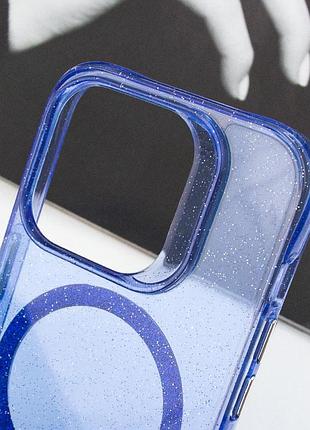 Чехол tpu radiance with magsafe для apple iphone 16 pro max (6.9") blue