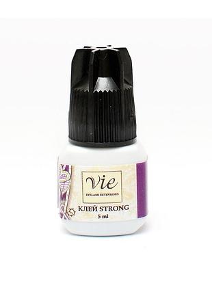 Клей для наращивания ресниц vie strong 5 мл