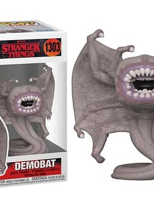 Фігурка funko pop фанко поп stranger things дуже дивні справи demobat 1303 кажан векни