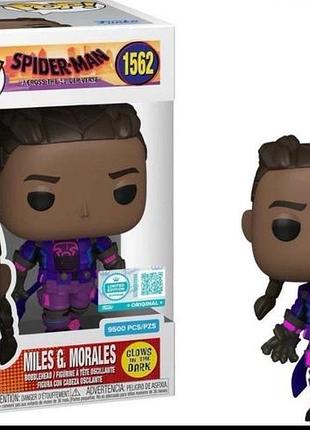 Фігурка funko pop фанко поп 1562 miles g. morales limited 9500pcs