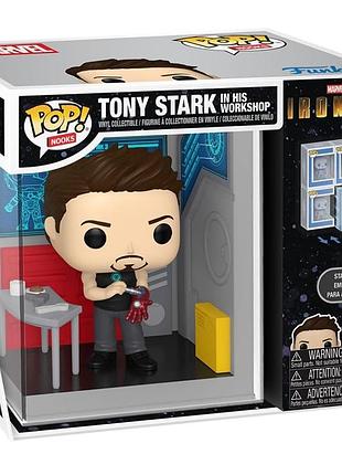 Фігурка funko pop фанко поп nooks tony stark in his workshop