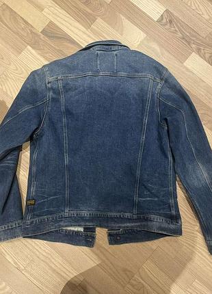 Джинсовая куртка g-star raw, размер м, новая вещь с биркой