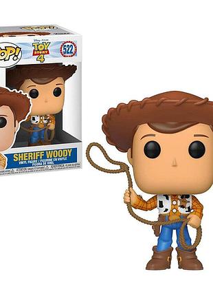 Фігурка funko pop фанко поп pixar toy story sheriff woody 522
