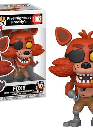 Фігурка funko pop фанко поп games five nights at freddy's 10° anniversario foxy