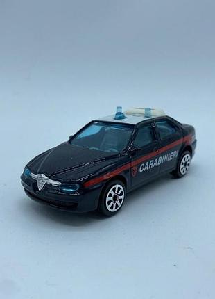Модель bburago alfa romeo 156 carabineri 1:43 (без коробки)