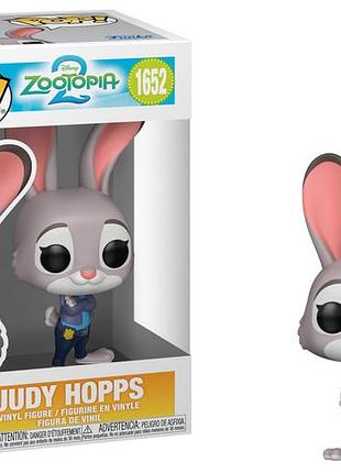 Фігурка funko pop disney зоотрополіс 2 zootopia - джуді 1652 judy hopps