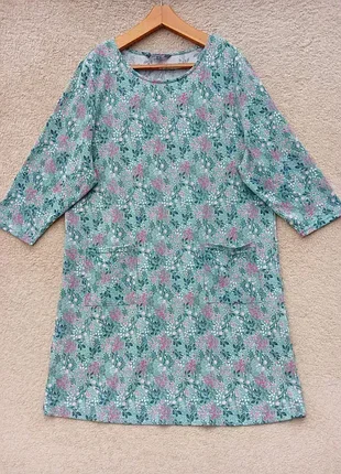 Платье с карманами,р54-56💚💚💚 2