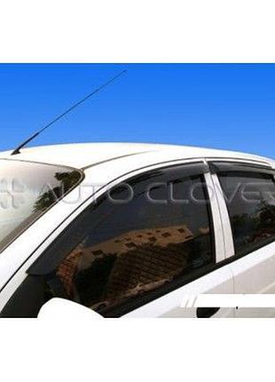 Дефлектори вікон вітровики chevrolet aveo 2002-2008 hb