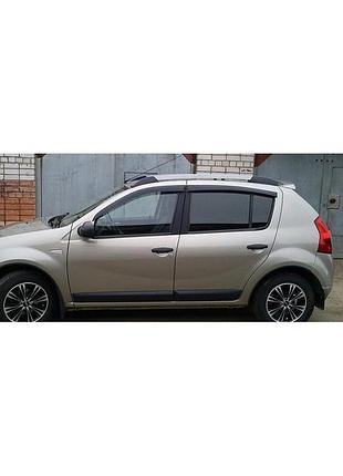 Дефлектори вікон вітровики renault sandero 2007-2013