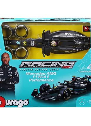 Авто-конструктор - mercedes-amg f1 w14 performance (1:24) (#44)