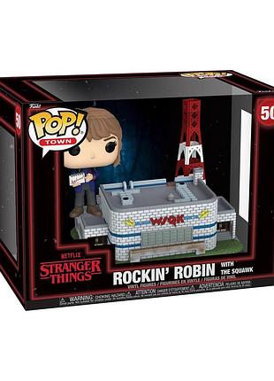 Фігурка funko pop фанко поп stranger things очень странные дела робін з радіостанцією wsqk 50 rockin' robin