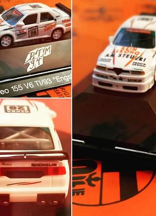 Модель herpa alfa romeo 155 v6ti/93 engstler team scala 1:87 (треснута коробка)