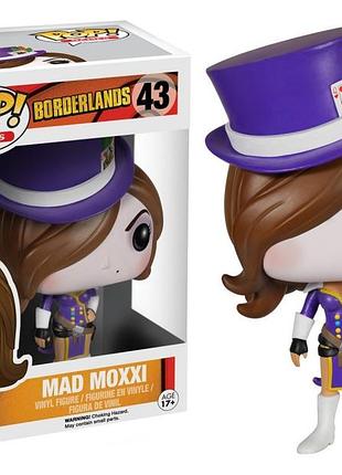Фігурка funko pop фанко поп games borderlands mad moxxi #43