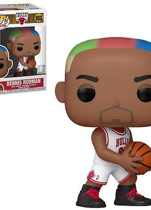 Фігурка funko pop фанко поп nba basketball legends dennis rodman bulls home figure #103 денніс родман