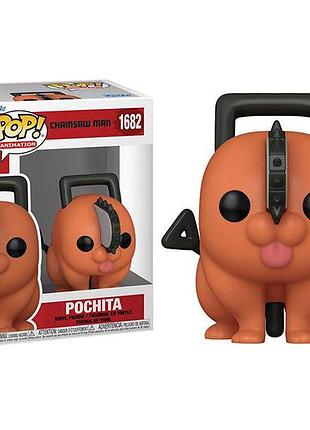 Фігурка funko pop фанко поп pochita 1682 chainsaw man 80322 chainsaw man