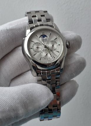 Мужские часы oris artelier automatic complication 40.5 moonphase day/date