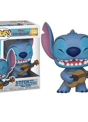 Фігурка funko pop фанко поп disney lilo & stitch 1044 stitch with ukulele