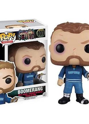 Фігурка funko pop фанко поп dc suicide squad boomerang 101