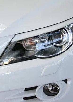 Реснички на фар volkswagen tiguan 2011-2015