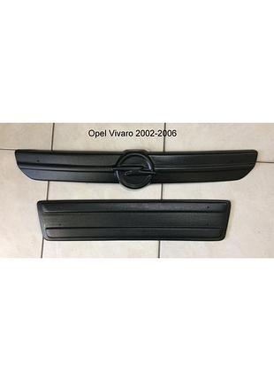 Зимова накладка заглушка захист радіатора opel vivaro 2001-2006 компл.