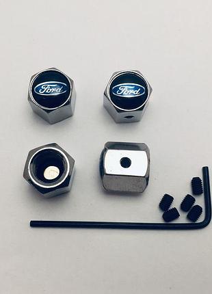 Ковпачки ніпеля ford чорні