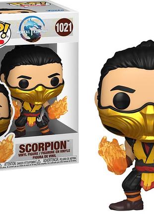 Фігурка funko pop фанко поп games mortal kombat scorpion #1021