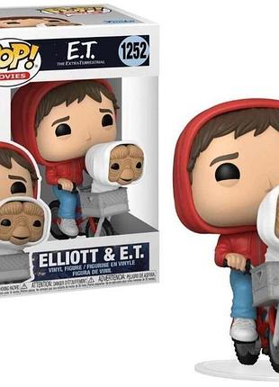 Фігурка funko pop фанко поп e.t. the extra-terrestrial 1252 elliot & et