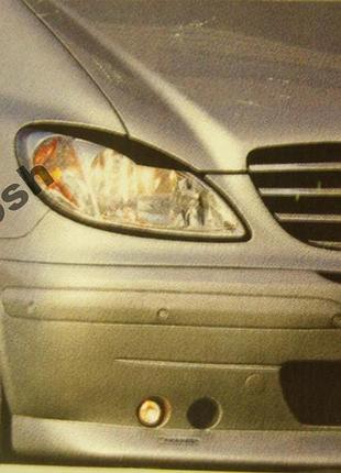 Реснички на фары mercedes vito w639 2004-2010 тип 2