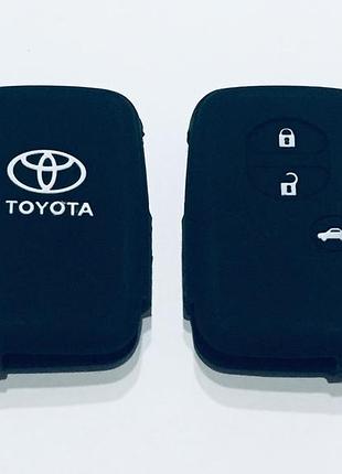 Силиконовый чехол на смарт ключ toyota тип1