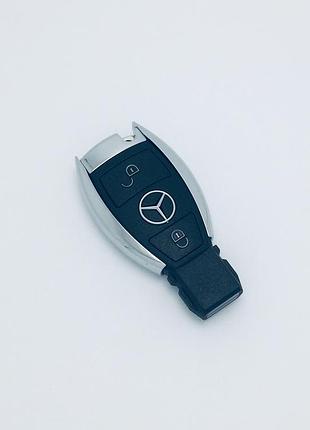 Корпус смарт ключа mercedes рыбка новый тип 2 кнопки с 2011г